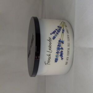 NEW Bath & Body Works White Barn French Lavender 3-Wick Candle 14.5 oz